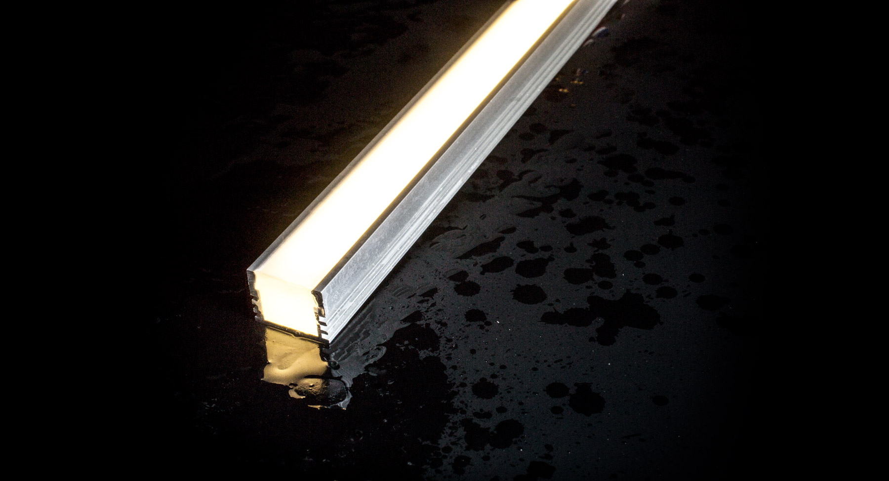 IP67 rated waterproof for outdoor applications with NICHIA LED tunable white strip lights