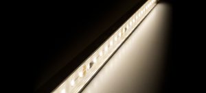 IP67 non-flexible NICHIAoutdoor clear cover LED strip tape