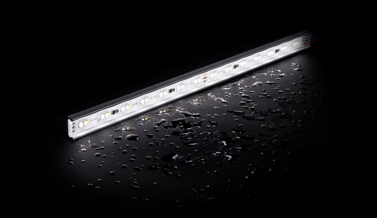 IP67 rated for outdoor applications with NICHIA LED strip lights