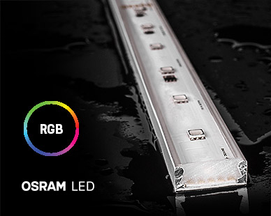 Urimelig overbelastning seng IP67 Outdoor non-flexible OSRAM LED linear lights