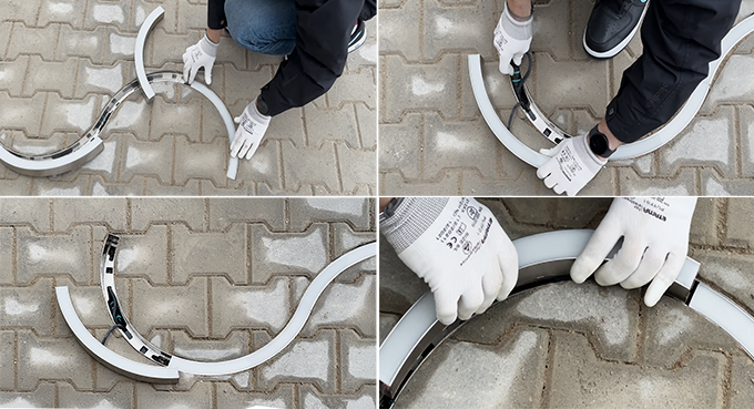 radius-mounting